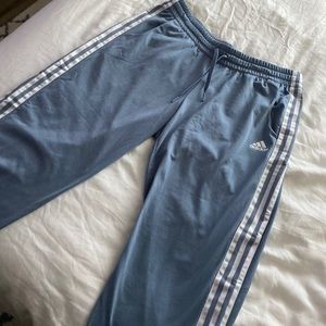 Blue adidas pants